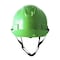 Ge Vented Full Brim Hard Hat, 4-Point Adjustable Ratchet Suspension, Green GH326N - alternate 2